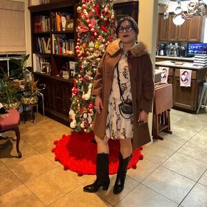 Vintage Stevens Forstmann mink fur coat